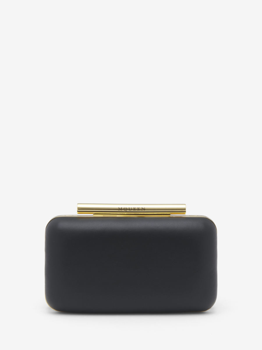 ALEXANDER MCQUEEN - McQueen T-Bar Box Clutch - Item 8137151AAJD1000